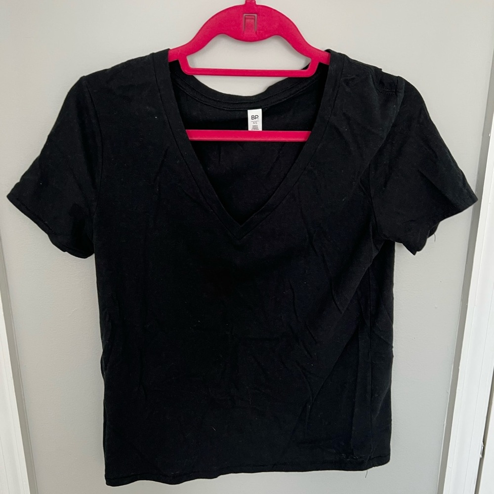 BP Black V-Neck Tee